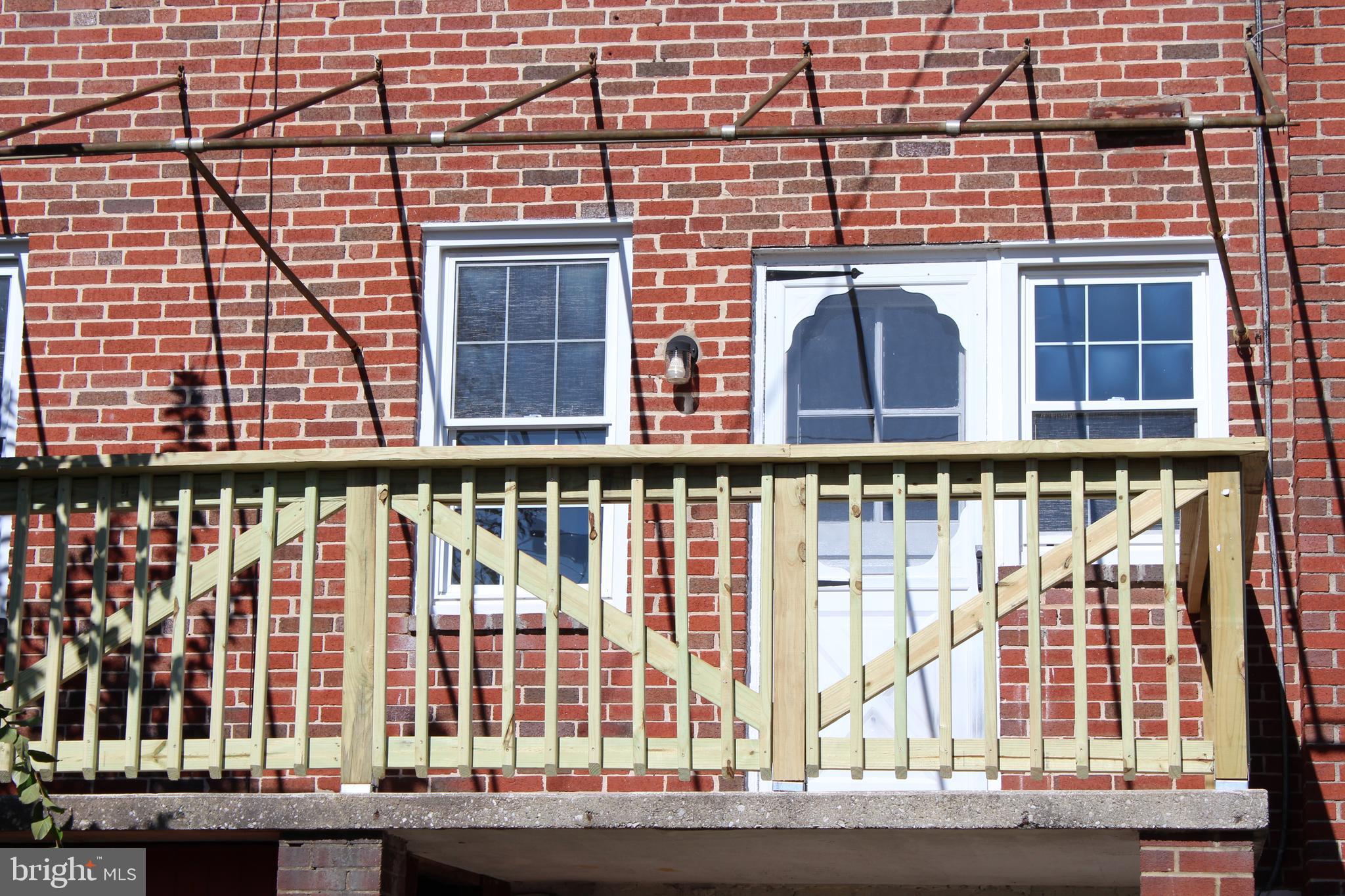 6119 Regent Park Road Baltimore, MD 21228 - Photo 48 of 55 Rear View of Porch Railing