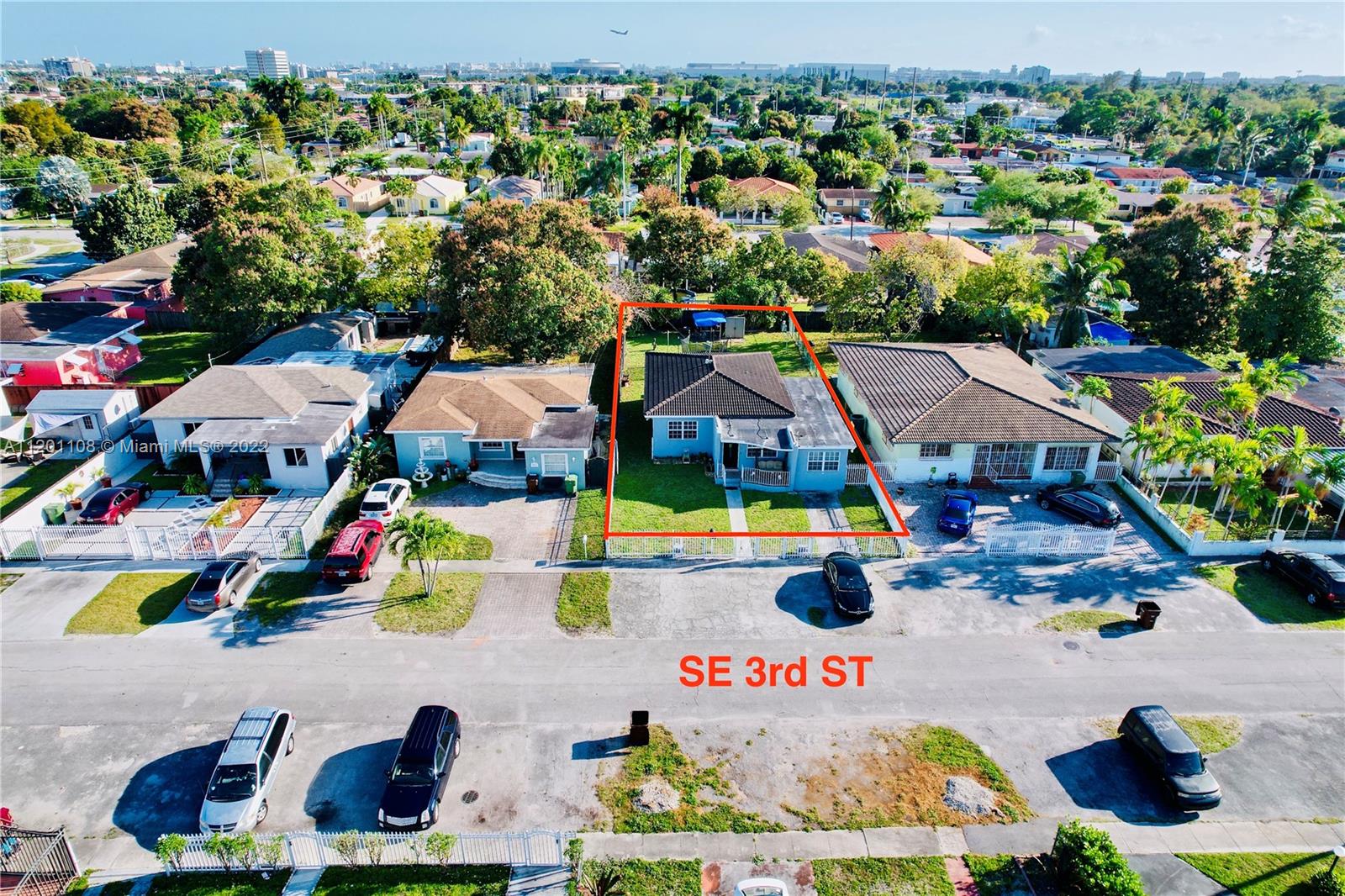 458 Southeast 3rd Street Hialeah, FL 33010 - Photo 9 of 13 an aerial view of an outdoor space