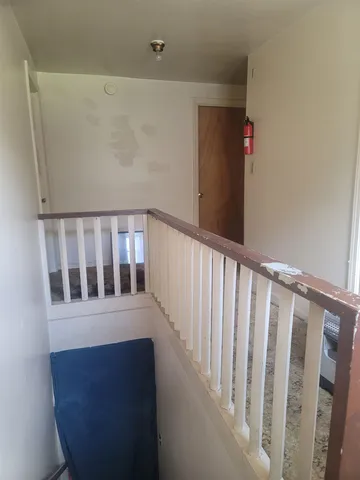 a view of front door