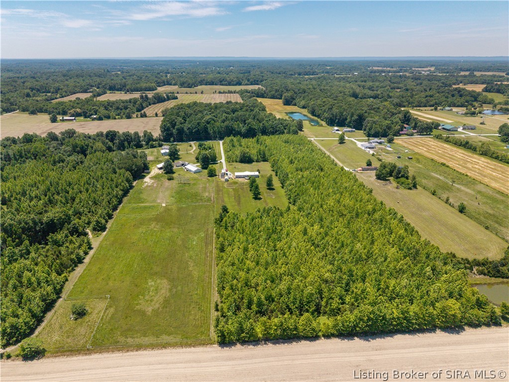 11318 Cortner Road Marysville, IN 47141 - Photo 41 of 43 Rear Aerial View