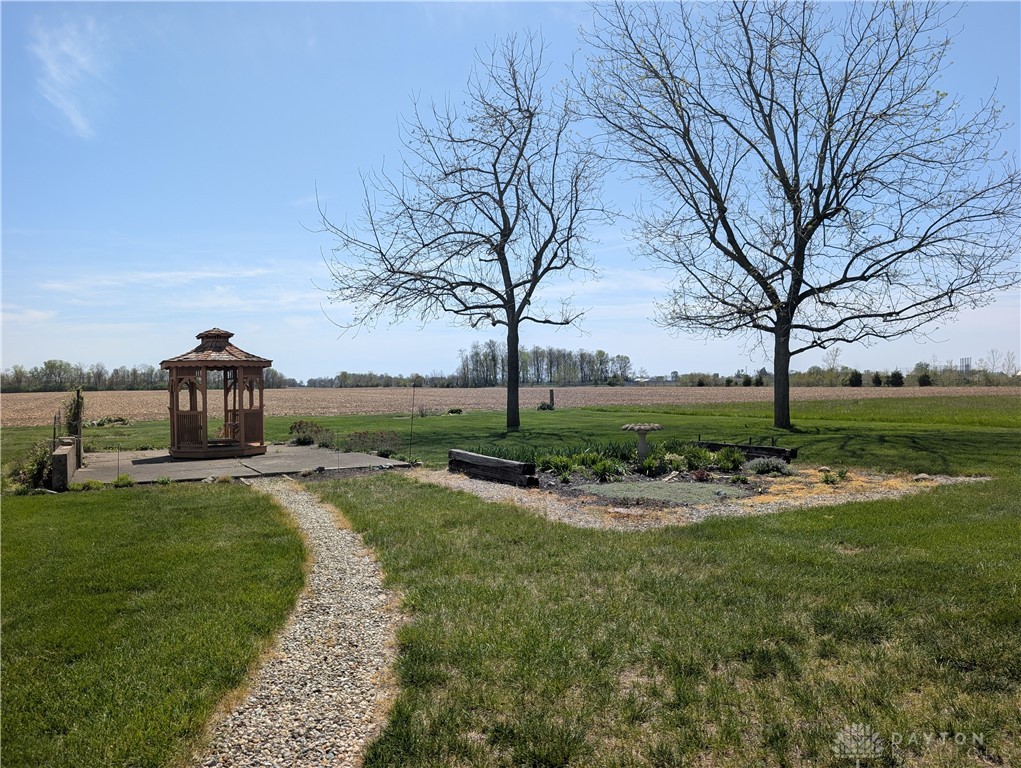 8713 Oakes Road Arcanum, OH 45304 - Photo 5 of 29 This expansive yard features a charming gazebo and natural landscaping.