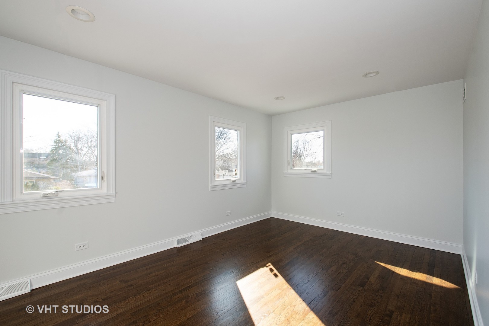 2010 Clover Road Northbrook, IL 60062 - Photo 25 of 30 a view of wooden floor in an empty room