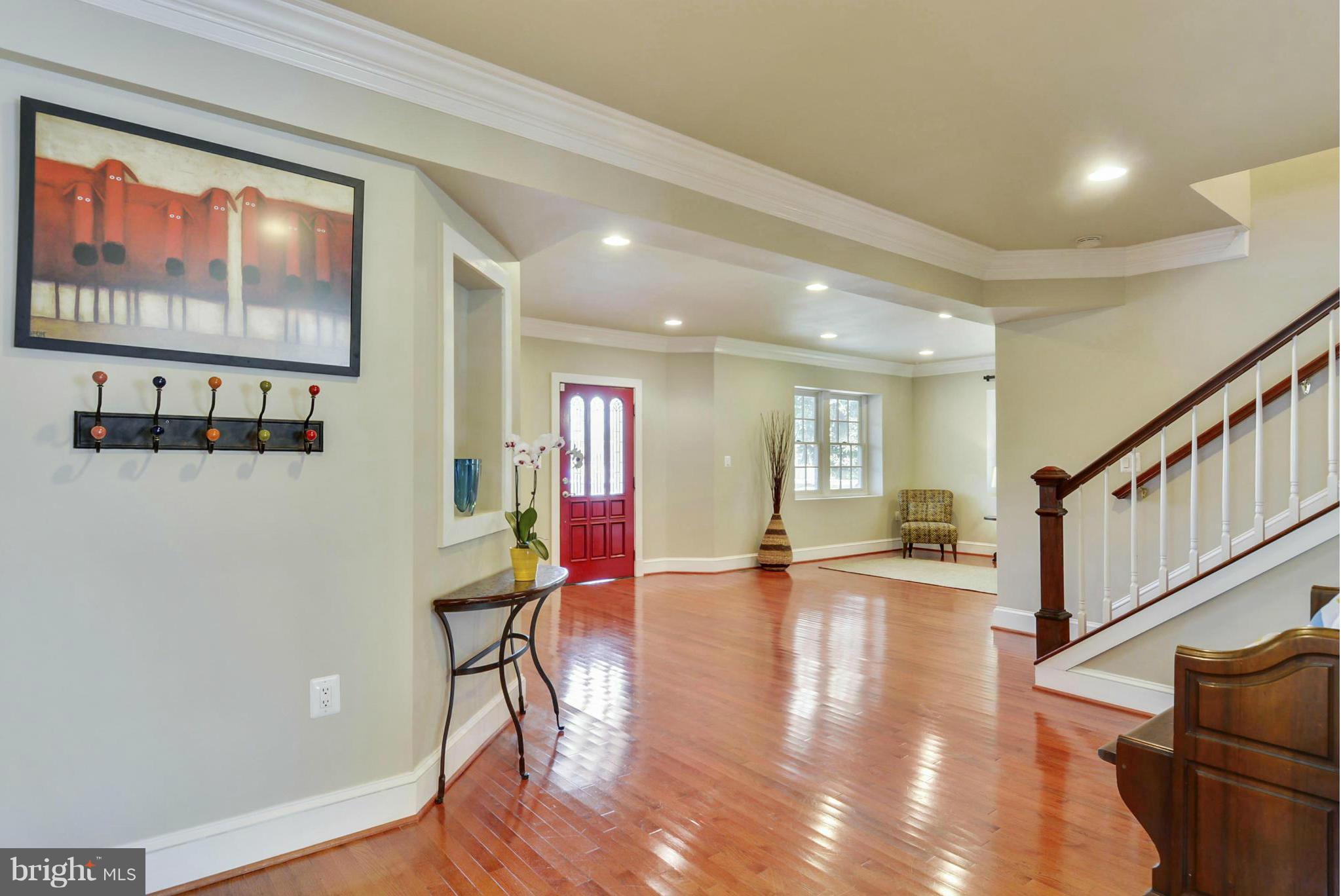8822 1st Avenue Silver Spring, MD 20910 - Photo 4 of 30 a view of an entryway with wooden floor