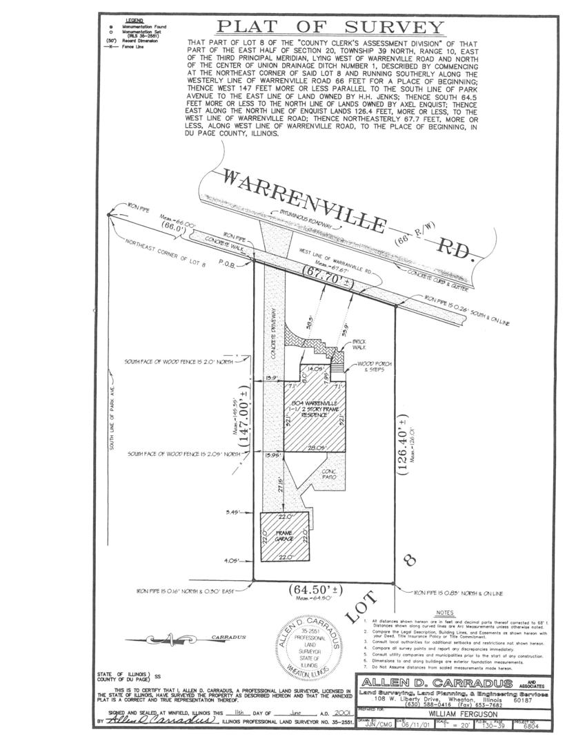 804 Warrenville Road Wheaton, IL 60189 - Photo 30 of 30 unknown
