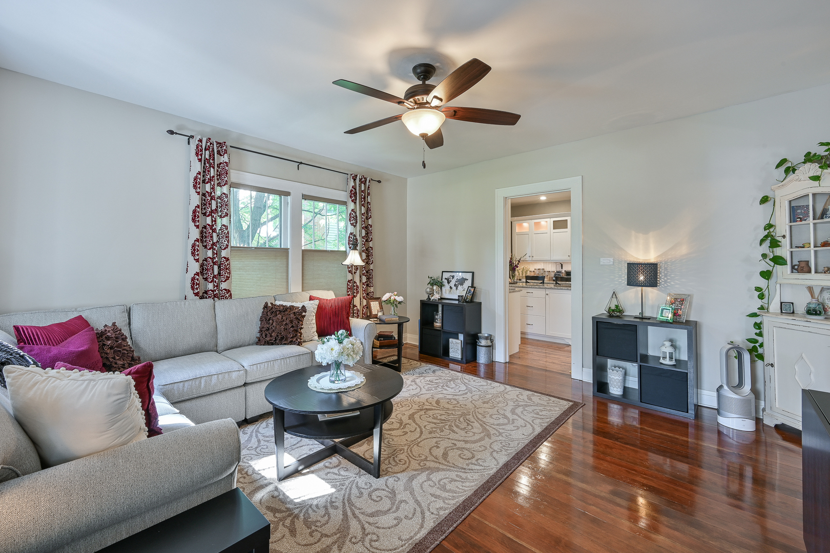 804 Warrenville Road Wheaton, IL 60189 - Photo 6 of 30 a living room with furniture and wooden floor