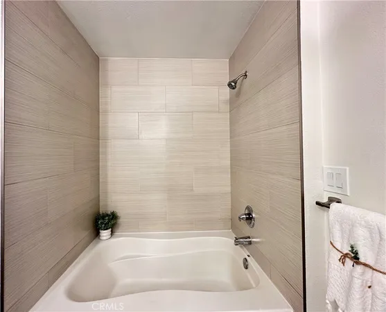 a bathroom with a tub