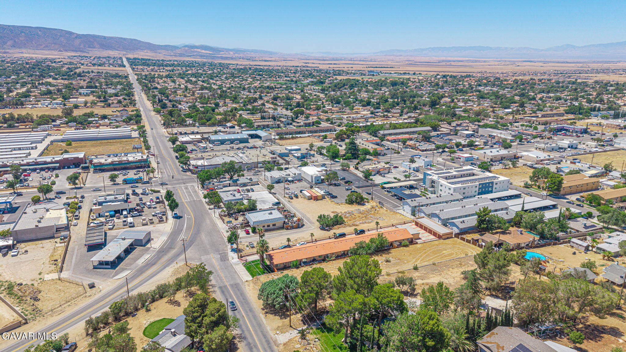 4819 Columbia Way Lancaster, CA 93536 - Photo 29 of 33 an aerial view of residential houses with outdoor space