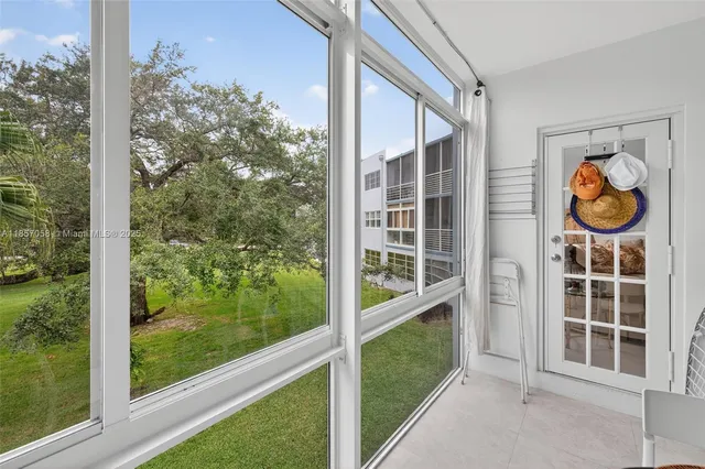 a house view with a backyard space