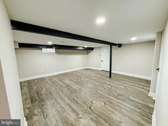 wooden floor in an empty room