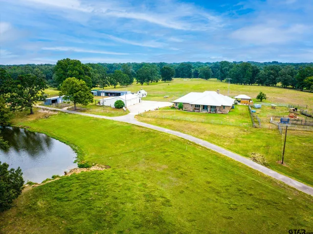 a view of an ocean beach and an outdoor space