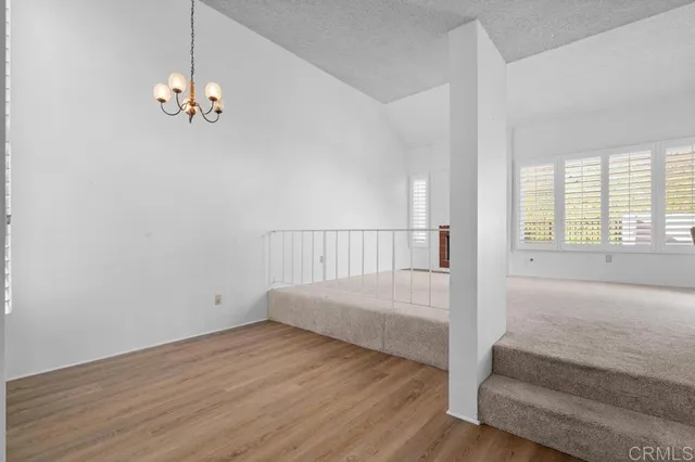 a view of livingroom with hardwood floor and window