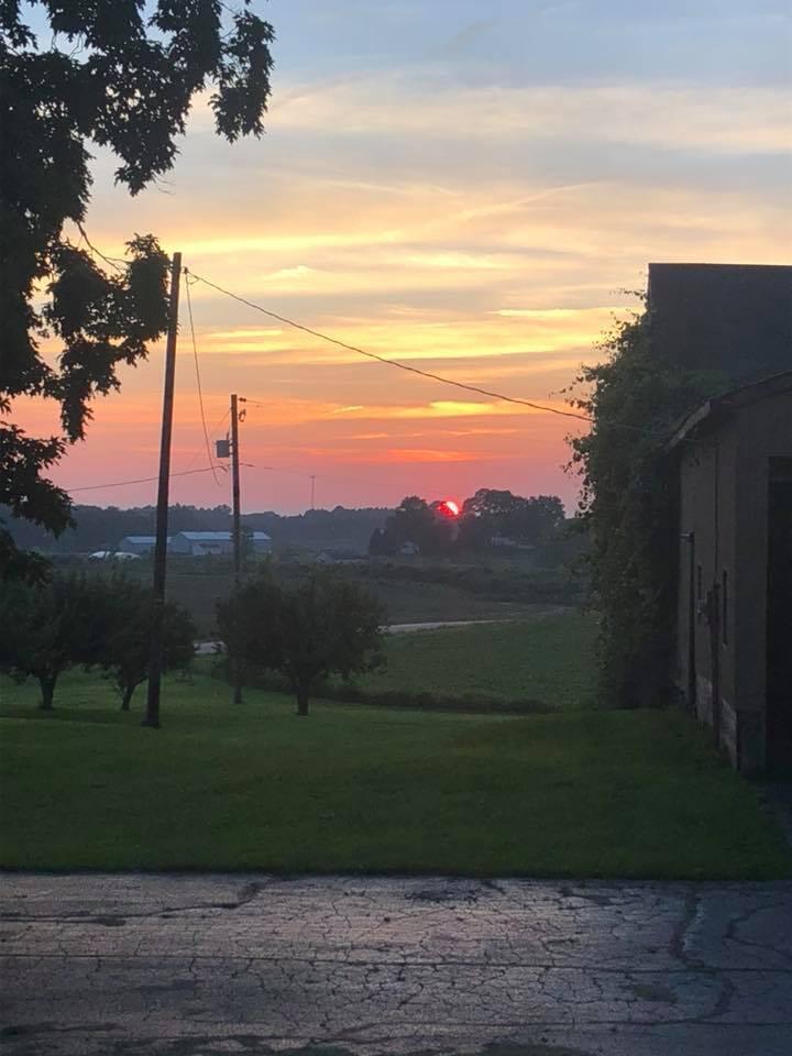 4747 Shanghai Road Sodus, MI 49126 - Photo 59 of 61 a rural sunset
