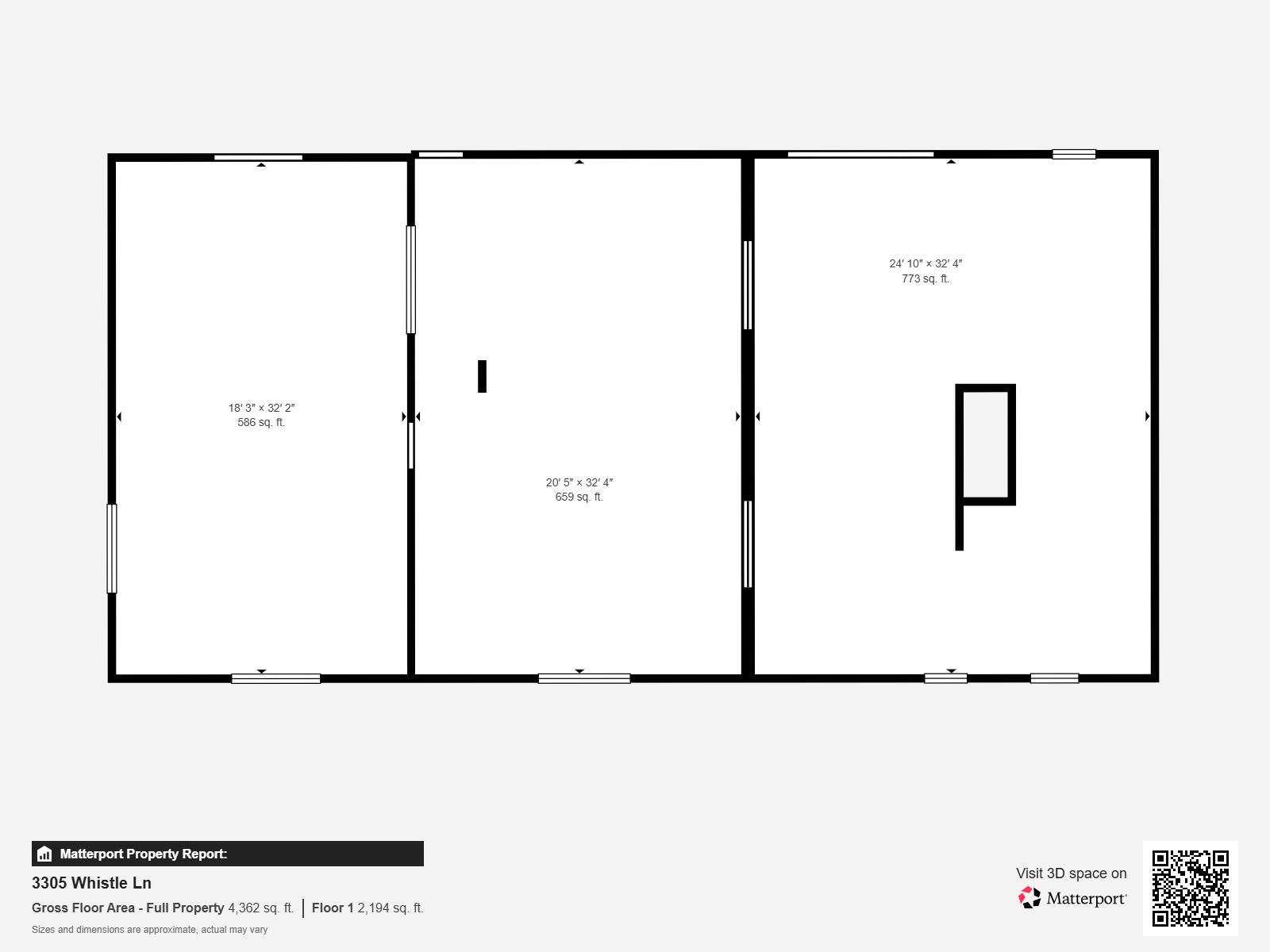 3305 Whistle Lane Two Rivers, WI 54241 - Photo 46 of 47 Garage 1st Floor Plan