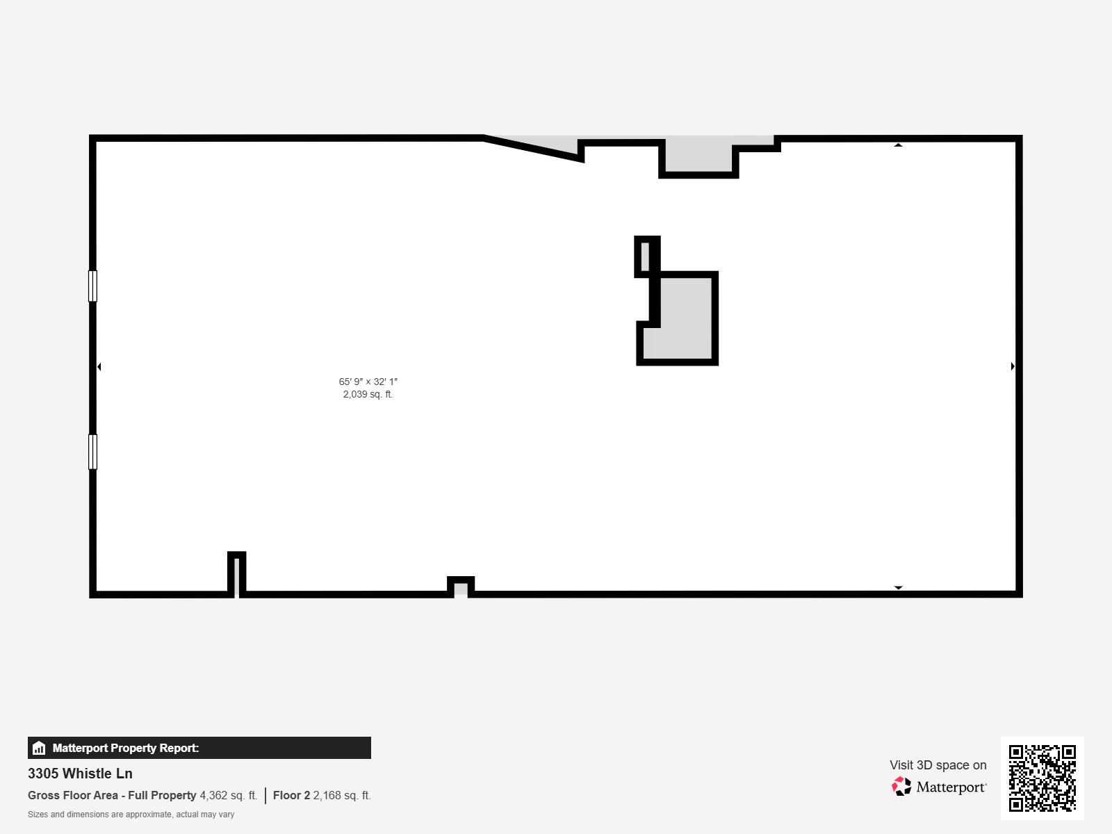 3305 Whistle Lane Two Rivers, WI 54241 - Photo 47 of 47 Garage Upper Floor Plan