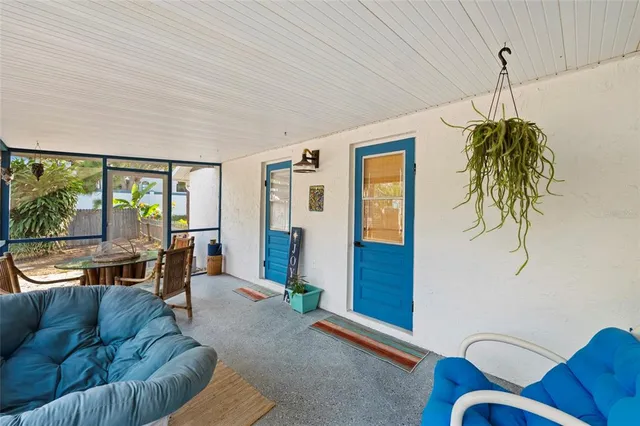 a view of a backyard with a patio