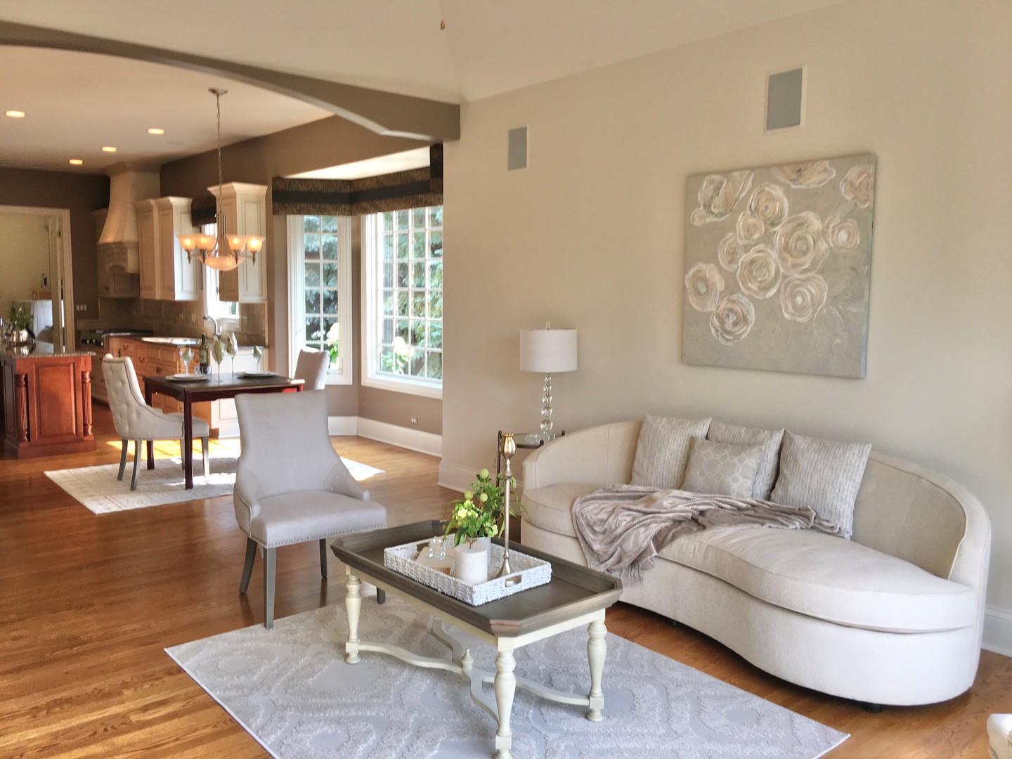 59 Forest Gate Circle Oak Brook, IL 60523 - Photo 15 of 30 a living room with furniture and wooden floor
