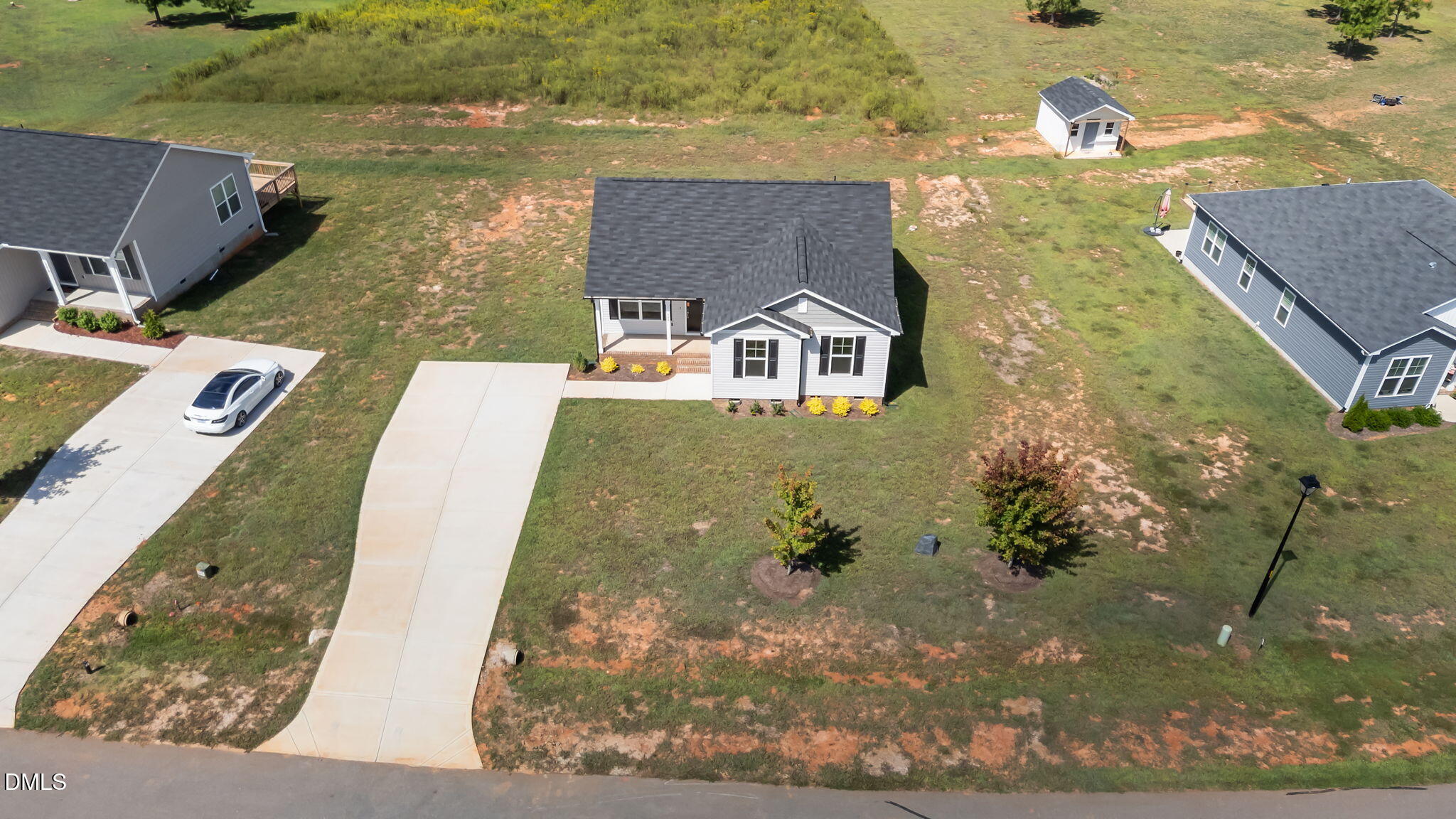140 Brookhaven Drive Spring Hope, NC 27882 - Photo 31 of 32 an aerial view of a house with outdoor space
