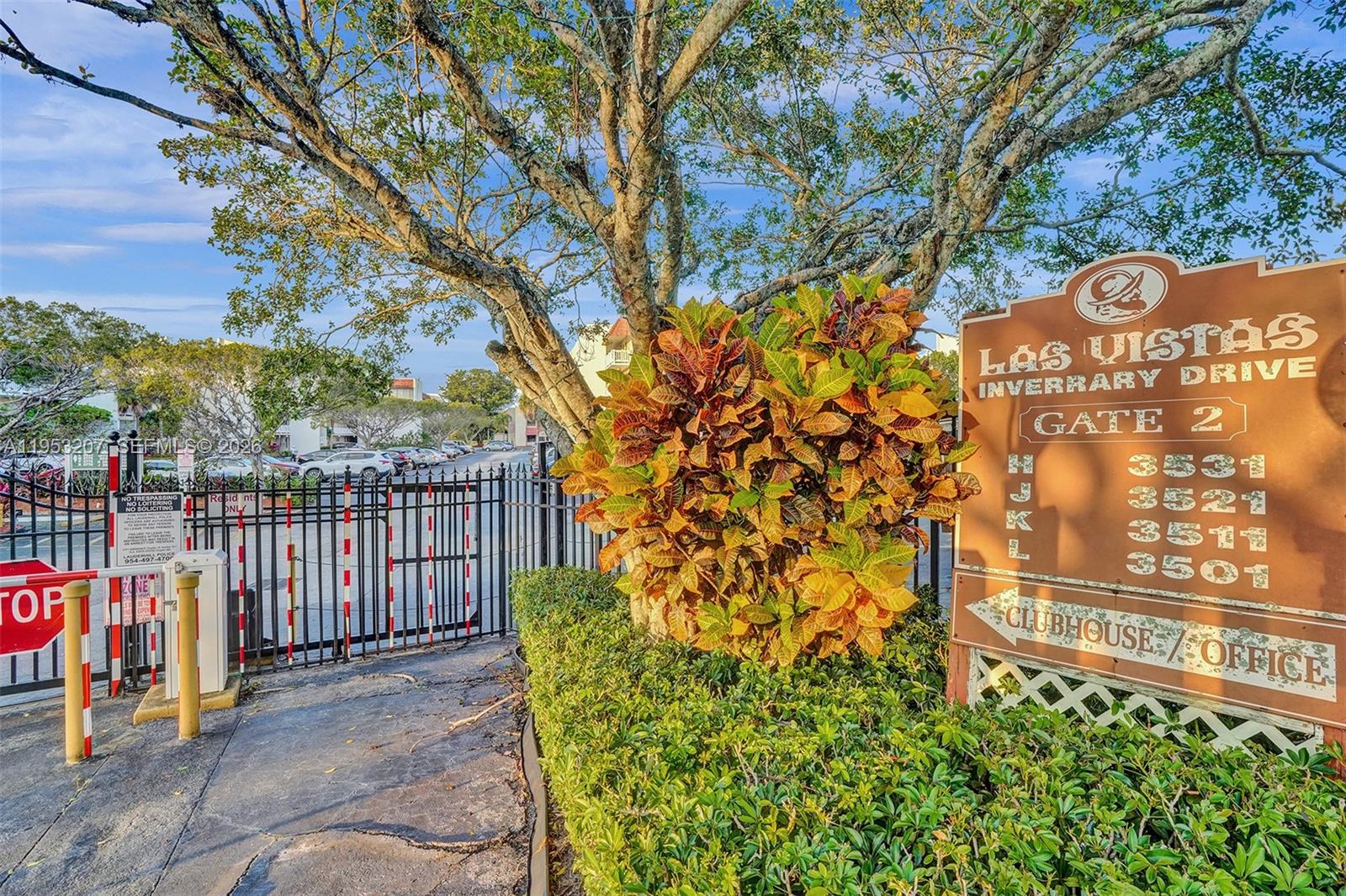 3511 Inverrary Drive, Unit 107 Lauderhill, FL 33319 - Photo 4 of 47 a view of a street sign of a park