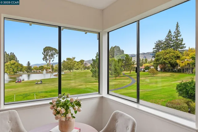 a view of a room with window