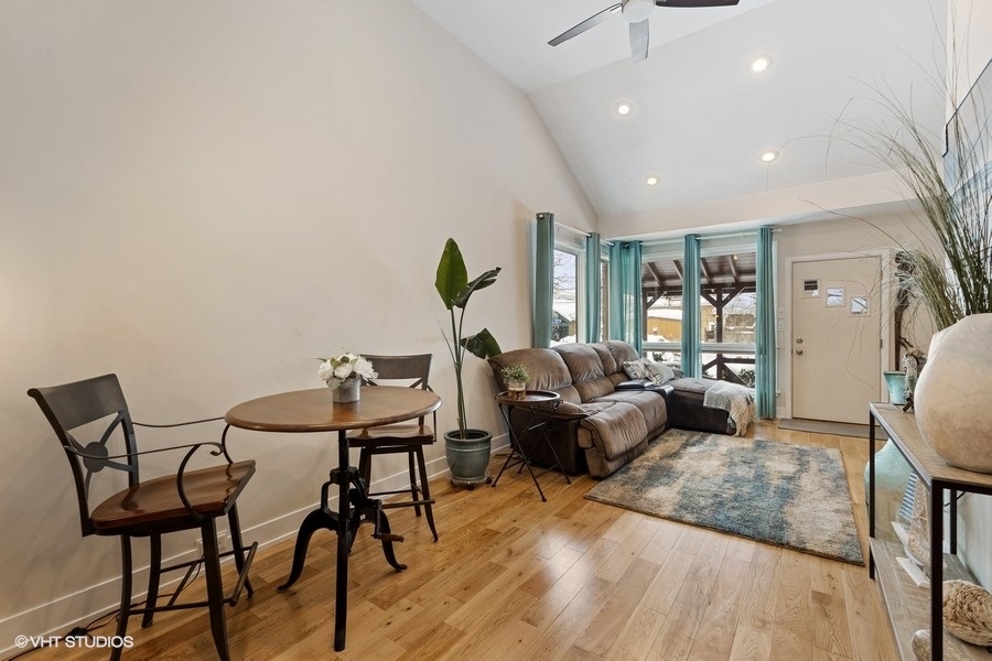 442 Kent Road Riverside, IL 60546 - Photo 21 of 45 a living room with furniture and a wooden floor