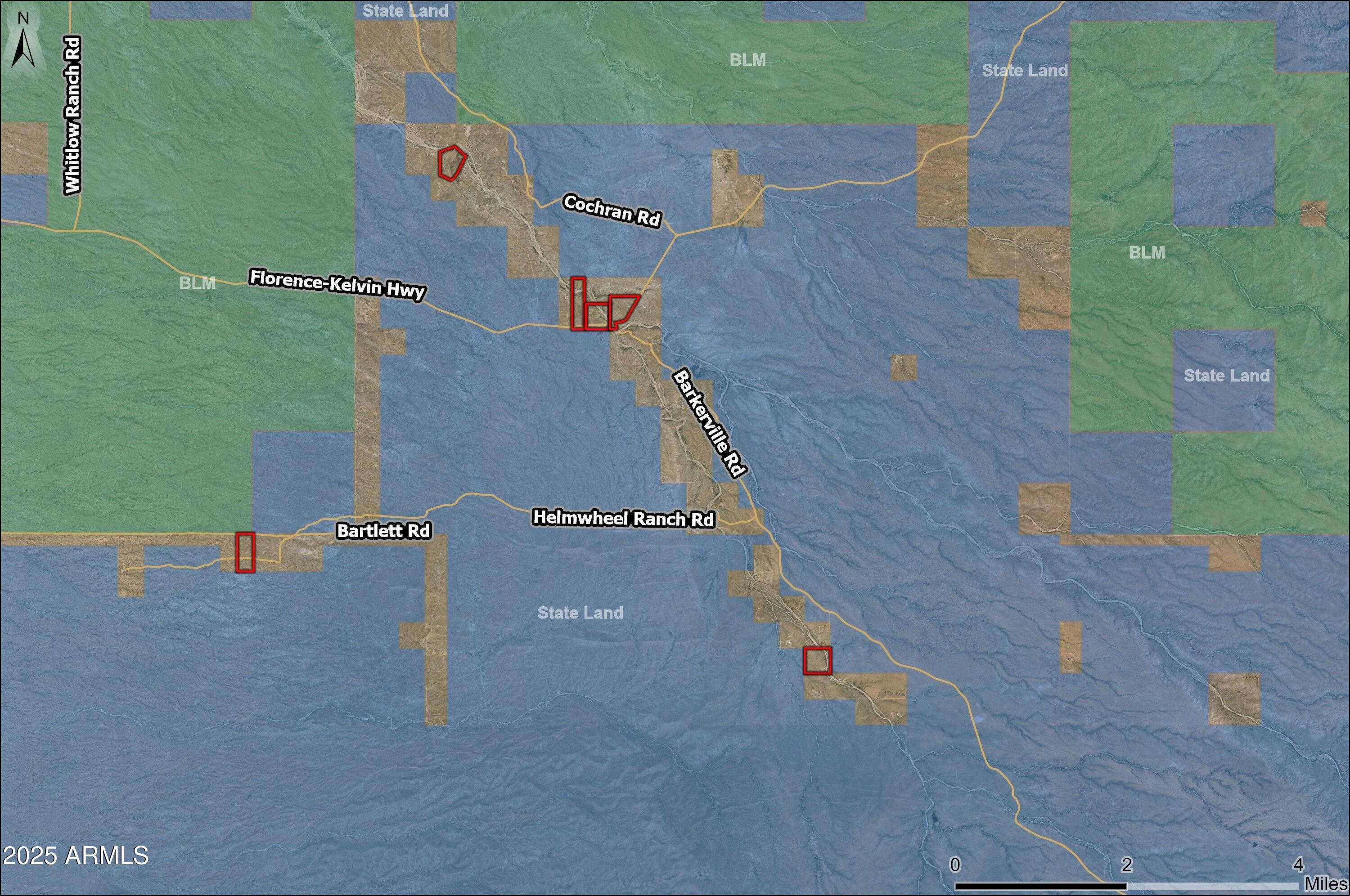 0 North Barkerville Road Florence, AZ 85132 - Photo 4 of 6 an aerial view of a house