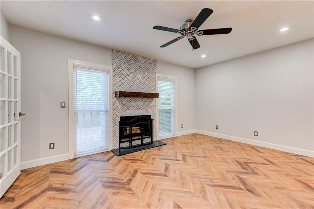 2075 Clairmeade Valley Road Northeast Atlanta, GA 30329 - Photo 36 of 51 a view of empty room with a fireplace