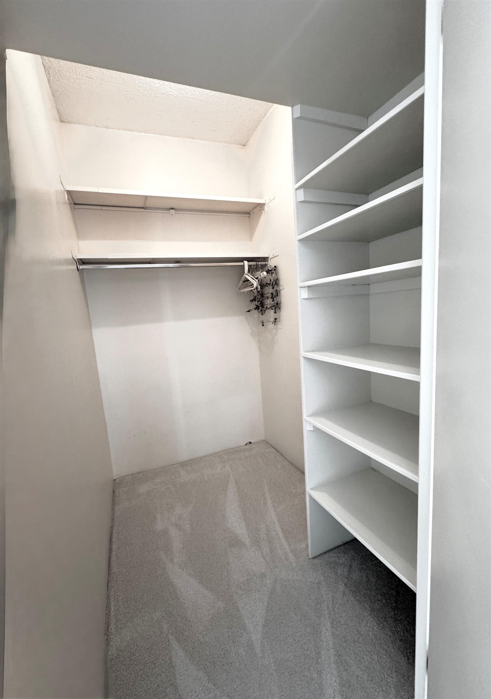 475 North Highland Street, Unit 9AB Memphis, TN 38122 - Photo 18 of 40 a view of walk in closet with empty racks