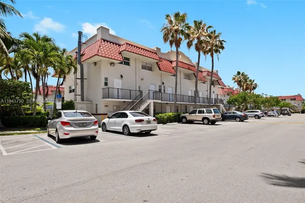 a car parked in front of a house