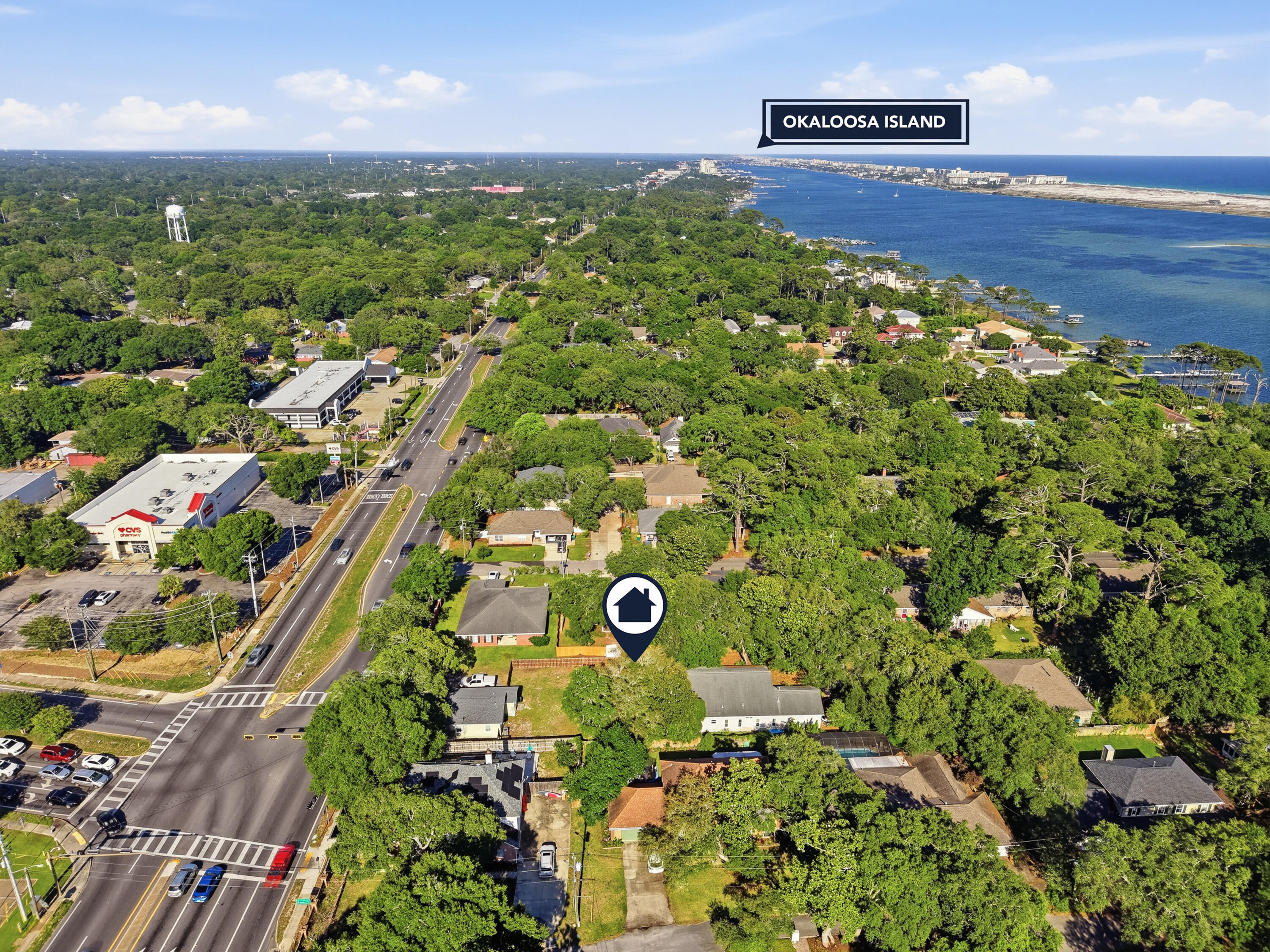 103 Point Comfort Road Mary Esther, FL 32569 - Photo 53 of 55 103 point comfort rd drone-6