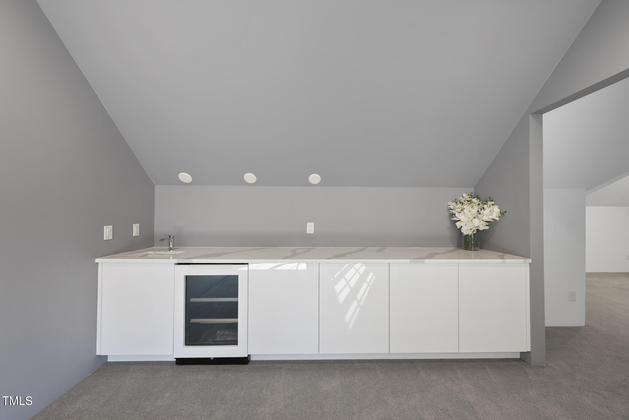 1309 Briarpatch Lane Raleigh, NC 27615 - Photo 41 of 55 Rec Room w/Bev Fridge