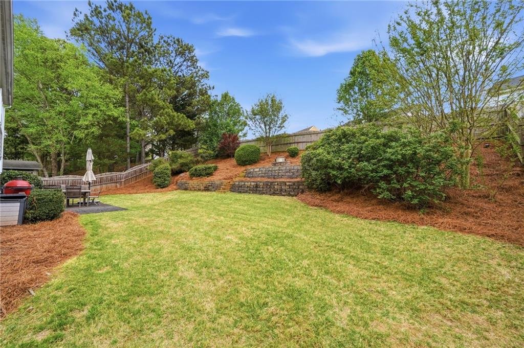2135 Sugar Maple Lane Northwest Acworth, GA 30101 - Photo 39 of 59 a view of a yard with plants