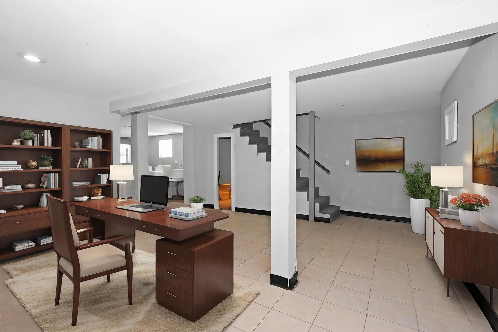 6409 South Champlain Avenue Chicago, IL 60637 - Photo 21 of 33 a view of a workspace with furniture