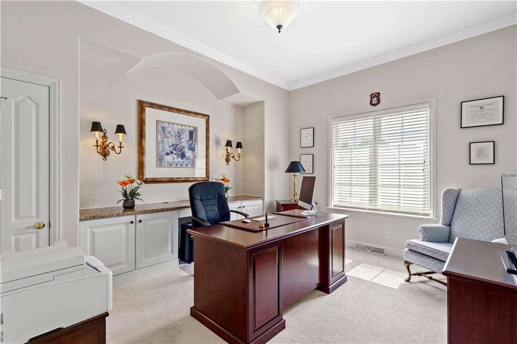 247 Whetherburn Drive Wexford, PA 15090 - Photo 5 of 25 a view of a workspace with furniture and a window