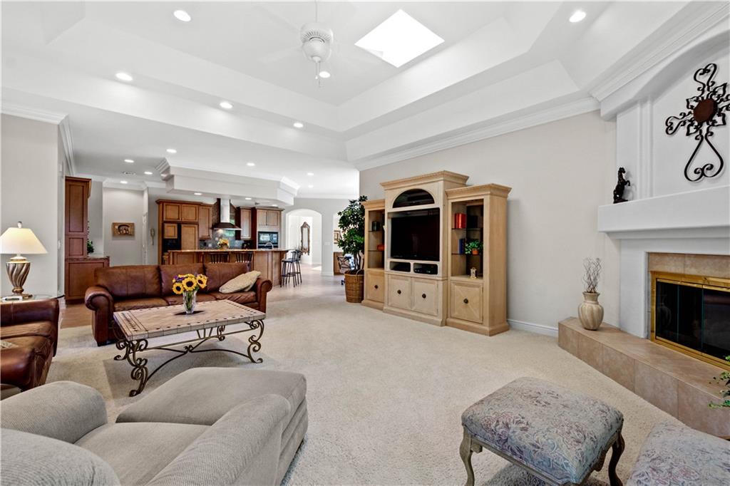 247 Whetherburn Drive Wexford, PA 15090 - Photo 7 of 25 a living room with furniture and a fireplace
