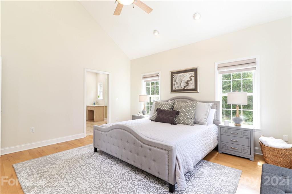 6023 Olive Branch Road Wingate, NC 28174 - Photo 23 of 44 a bedroom with a large bed and a window