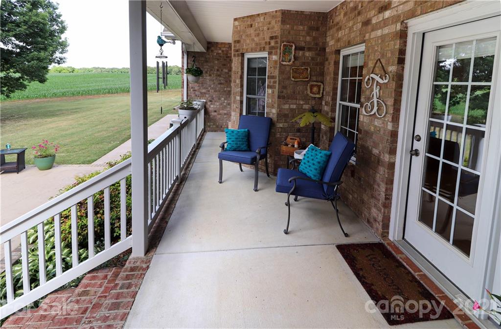 6023 Olive Branch Road Wingate, NC 28174 - Photo 41 of 44 a view of balcony with furniture