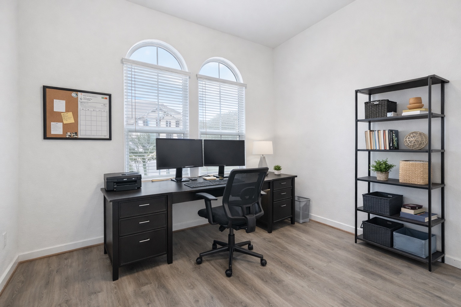 291 Billowing Way Kyle, TX 78640 - Photo 9 of 20 a view of a workspace with furniture and a window