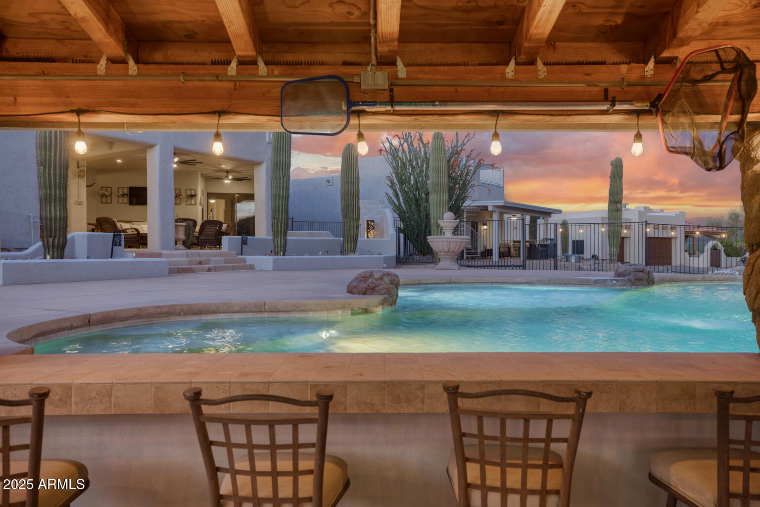 17449 East Quail Track Road Rio Verde, AZ 85263 - Photo 10 of 48 Pool Bar!