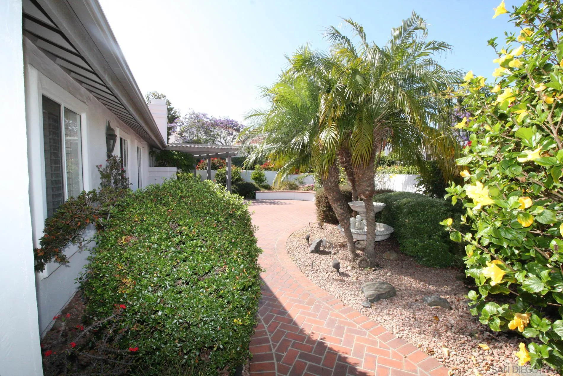 4190 Rhodes Way Oceanside, CA 92056 - Photo 24 of 25 a view of a backyard with plants and a large tree