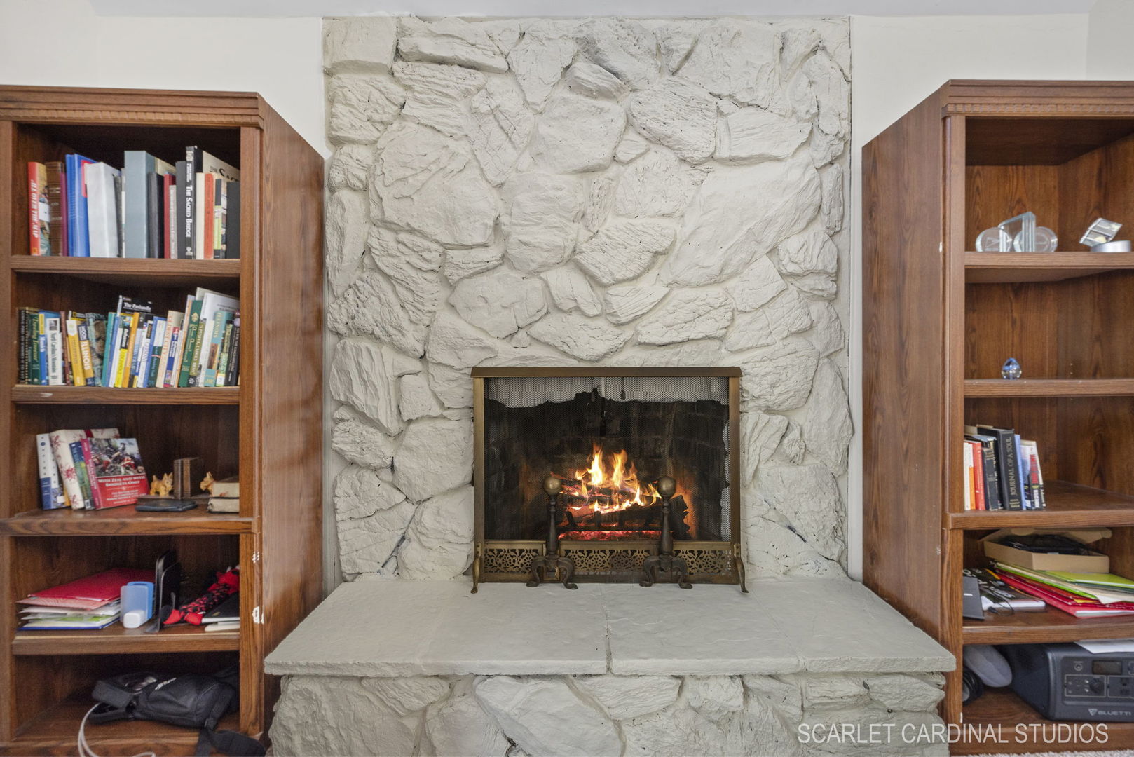 29W206 Wagner Road Naperville, IL 60564 - Photo 12 of 27 a living room with lots of books and a book shelf