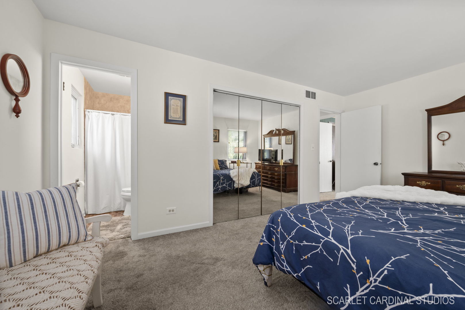 29W206 Wagner Road Naperville, IL 60564 - Photo 16 of 27 a bedroom with a bed and a view of bedroom
