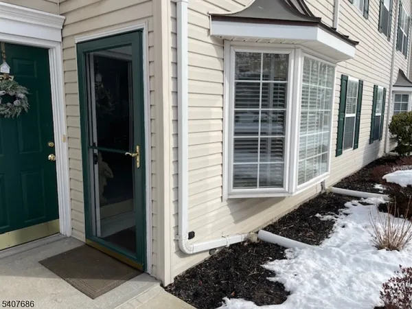 a view of a entryway of a house