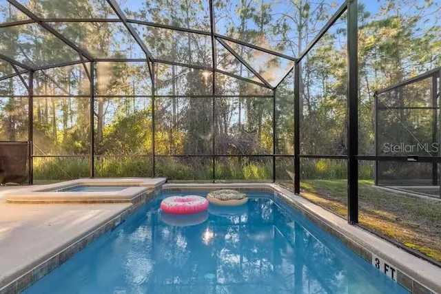 a front view of house with outdoor seating