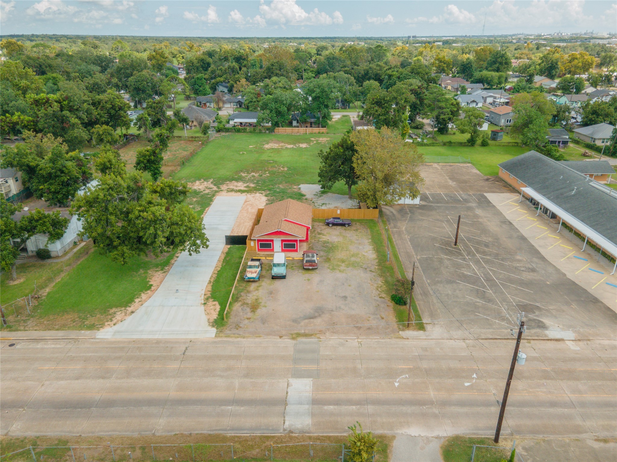 327 South Main Street Clute, TX 77531 - Photo 19 of 31 a view of a park with a slide