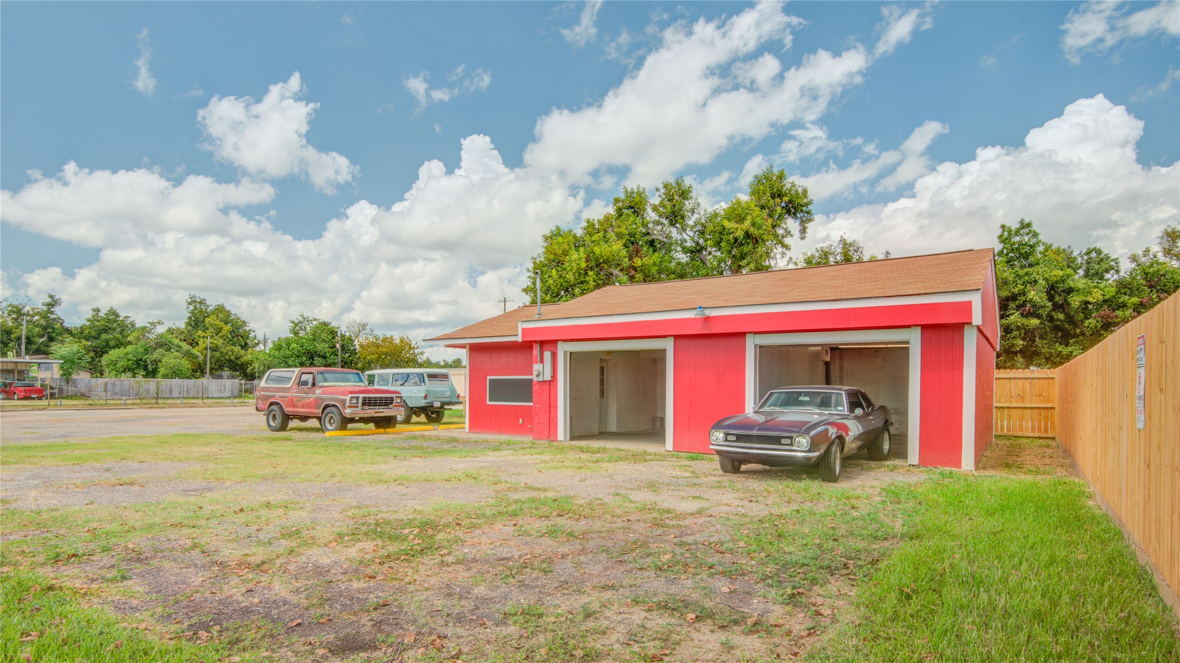 327 South Main Street Clute, TX 77531 - Photo 28 of 31 a view of a house with backyard porch and furniture
