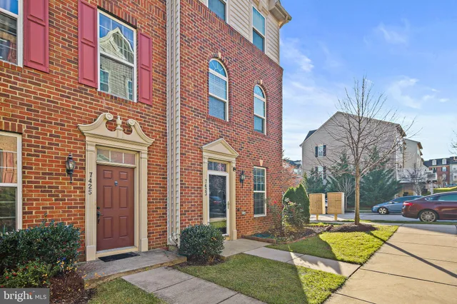 a view of a building with a outdoor space