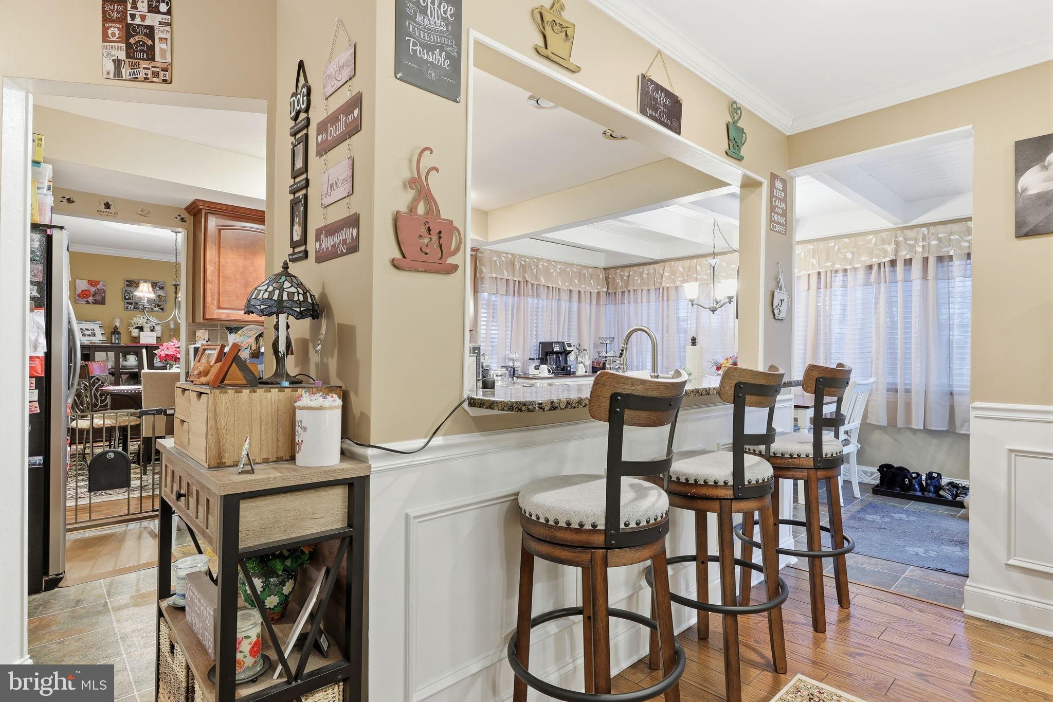 103 Greenvale Road Cherry Hill, NJ 08034 - Photo 15 of 36 a view of a dining room with furniture and wooden floor