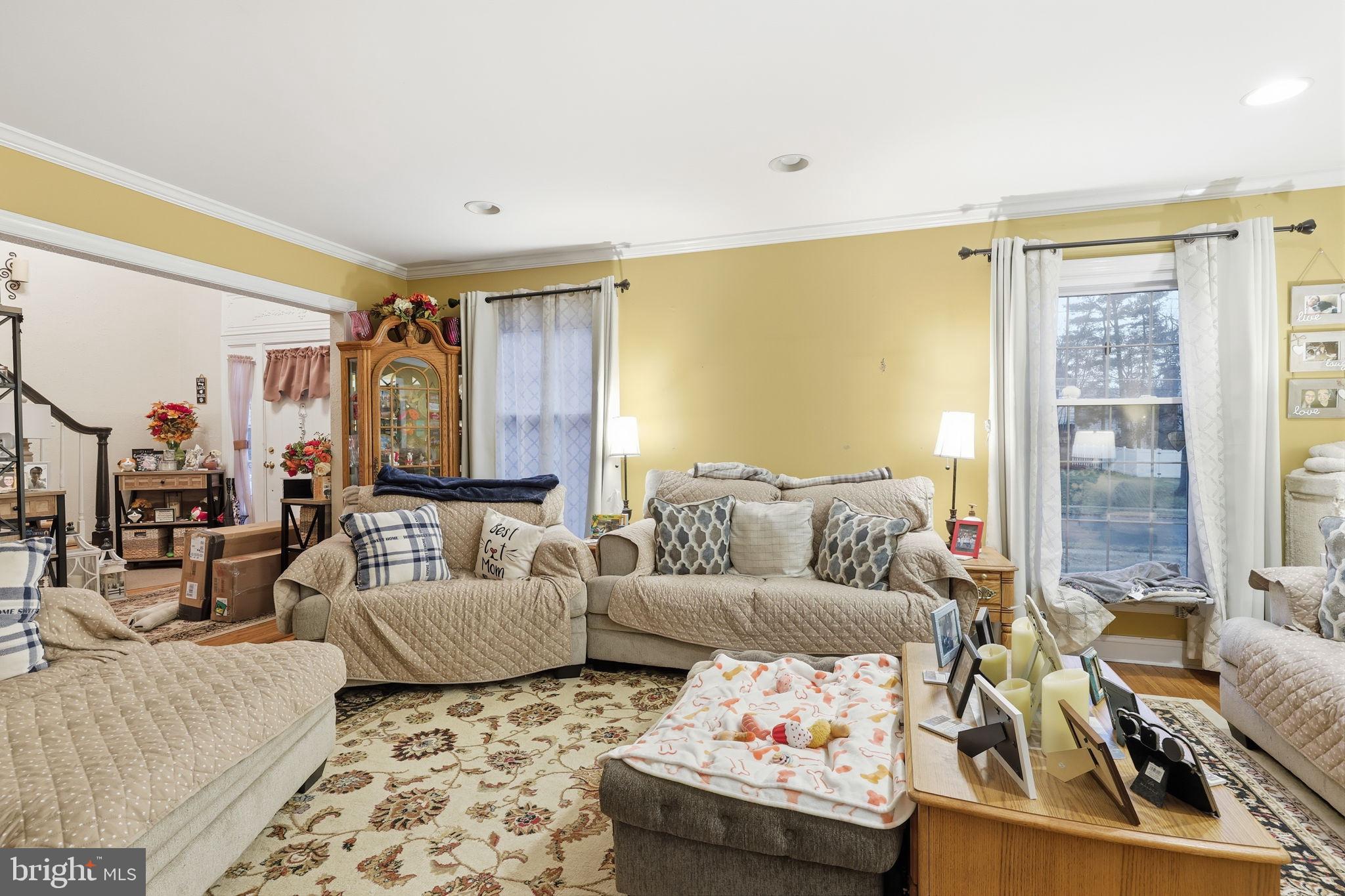103 Greenvale Road Cherry Hill, NJ 08034 - Photo 7 of 36 a living room with furniture and a couch