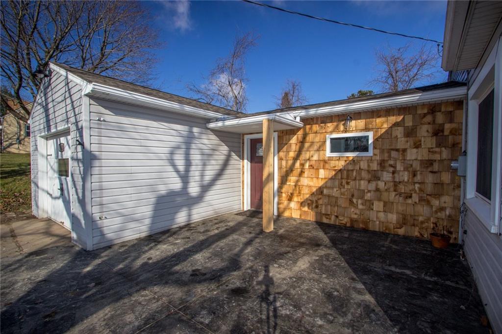 463 Center Grange Road Monaca, PA 15061 - Photo 3 of 21 Also a front door, this leads into a really large, cool mud room, perfect for you and your family to use! No steps, just walk right in!