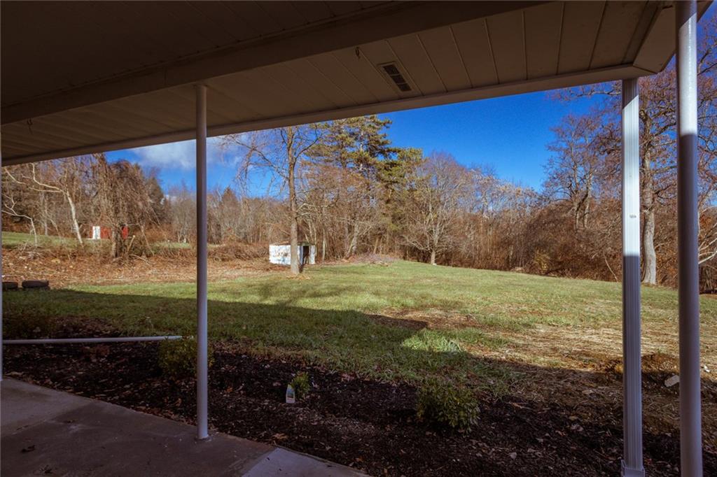 463 Center Grange Road Monaca, PA 15061 - Photo 21 of 21 The covered patio has access from the master bedroom and the kitchen area. This home has been totally redone inside, it has beautiful high end finishes and isn't your typical flip! Come take a look, you will fall in love. did I mention, it sits on 2 acres?